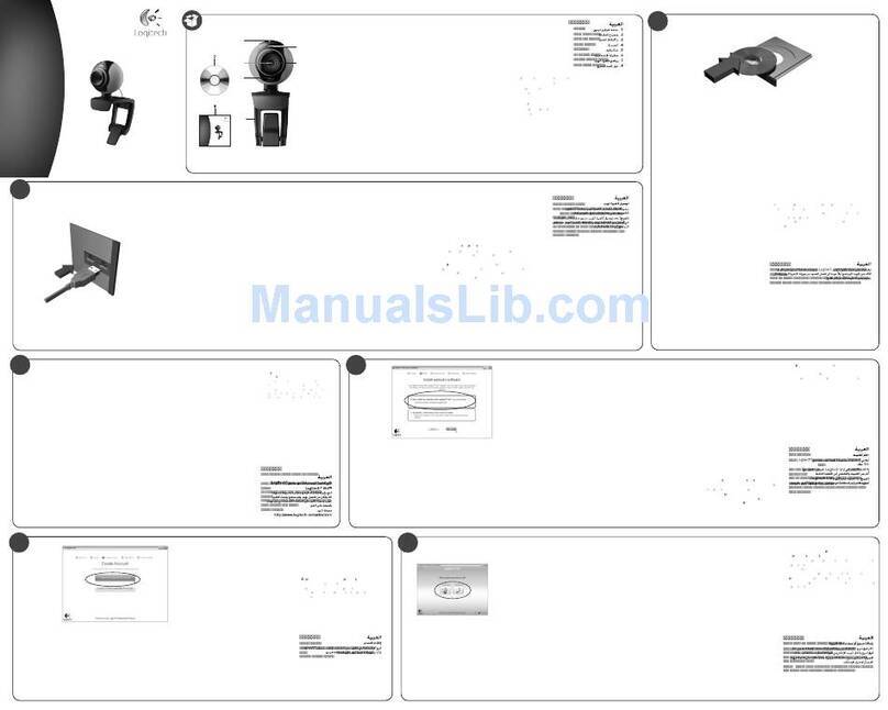 Logitech C250 - Webcam Web Camera User manual