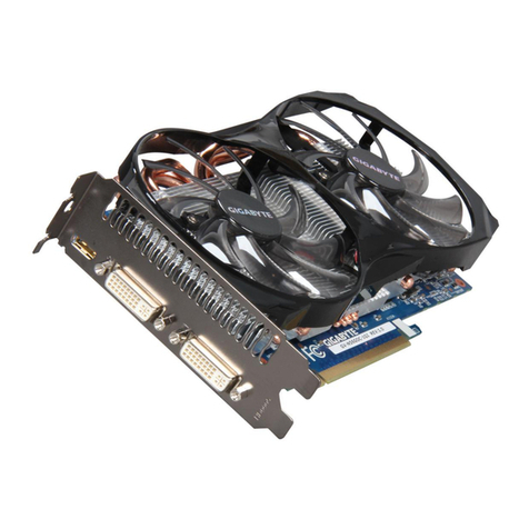 Gigabyte GV-N56GOC-1GI User manual
