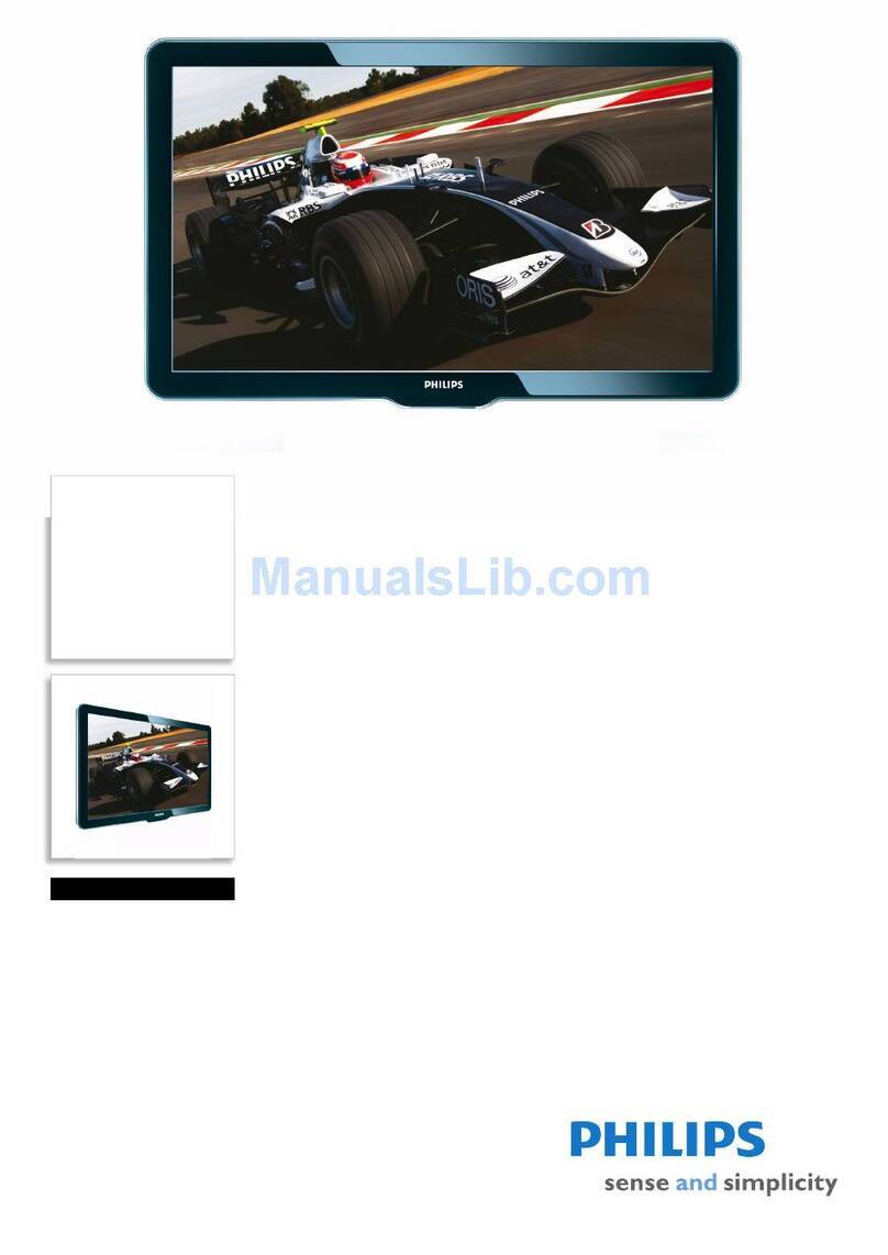 Philips 32HFL5561H Specifications