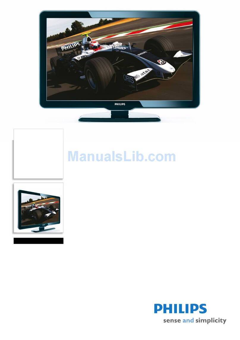 Philips 32HFL4441D User manual