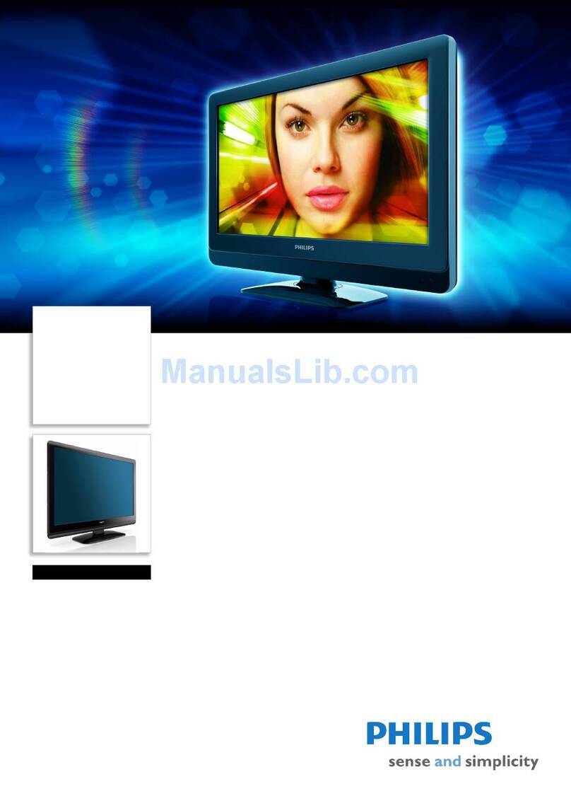 Philips 32HFL2082D User manual
