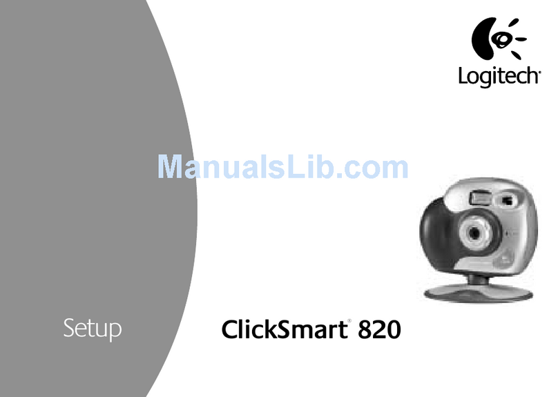 Logitech 961308-0403 - ClickSmart 820 DualCam Setup