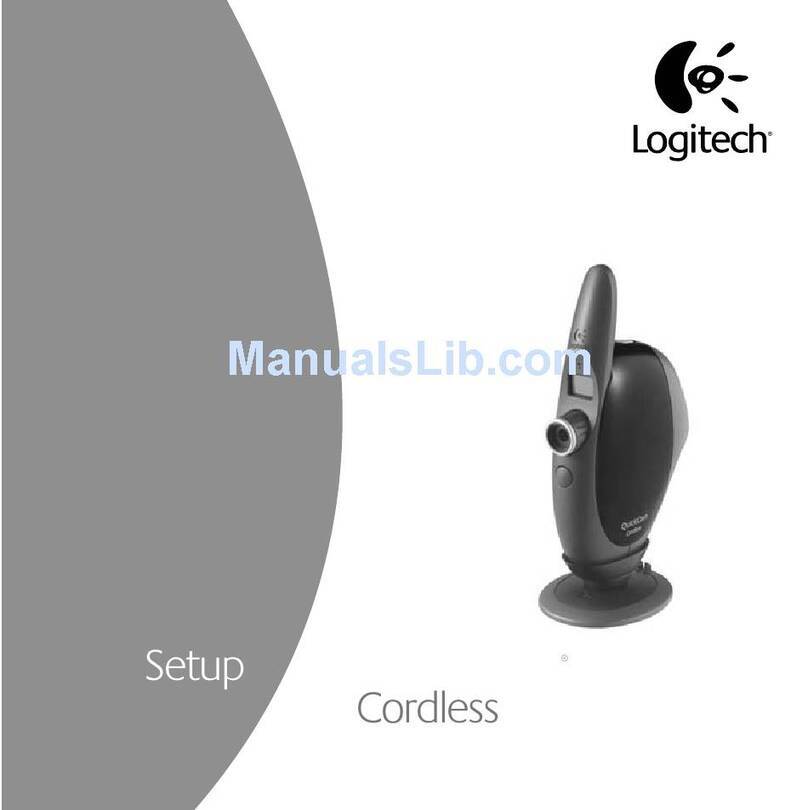 Logitech 961144-0403 - Quickcam Cordless Web Camera Manual Logitech 961144-0403 - Quickcam Cordless Web Camera Manual