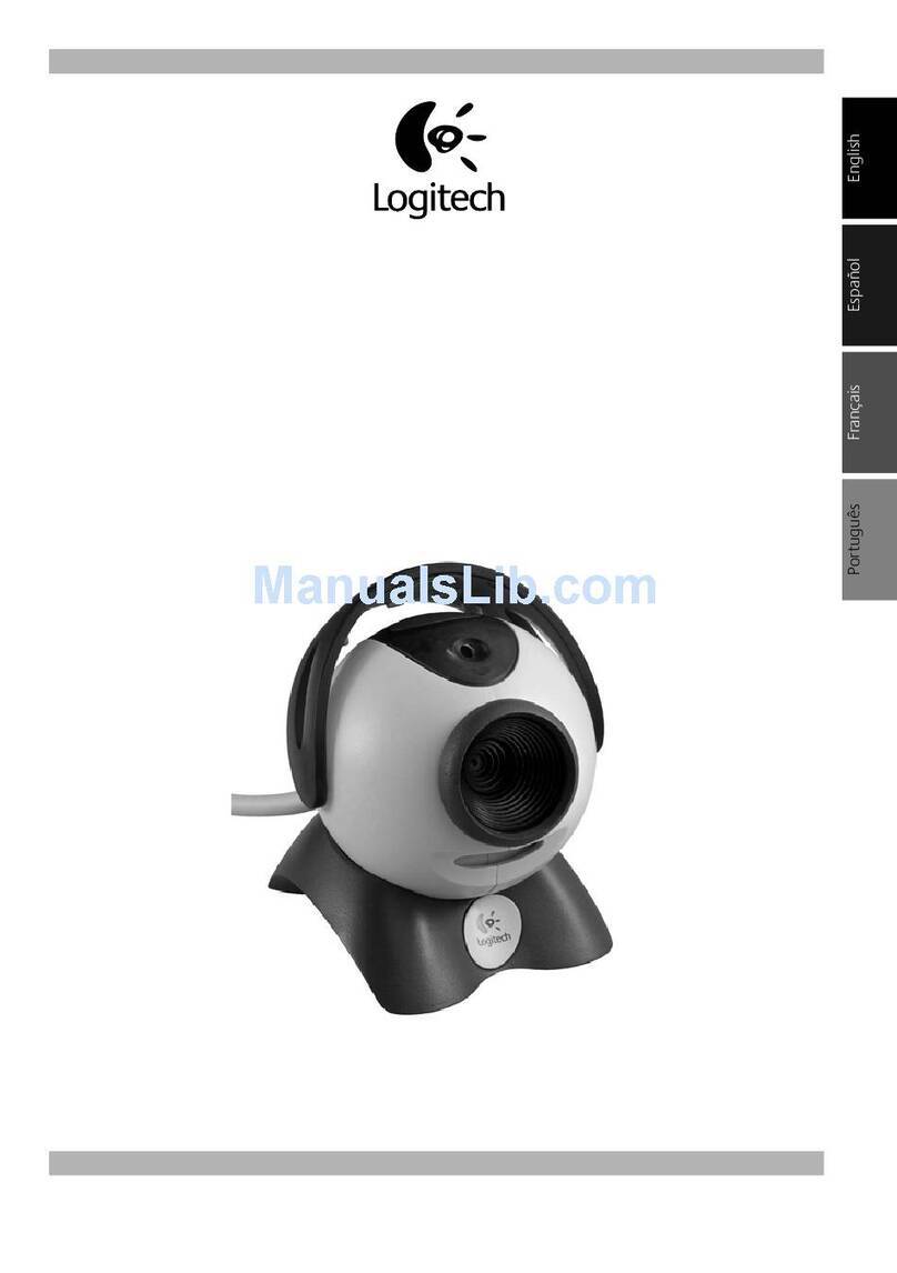 Logitech 961119-0403 - Quickcam Web Camera User manual