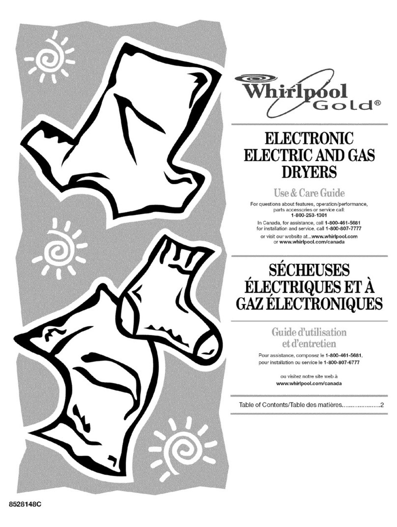 Whirlpool GEW9868KT Use and care guide