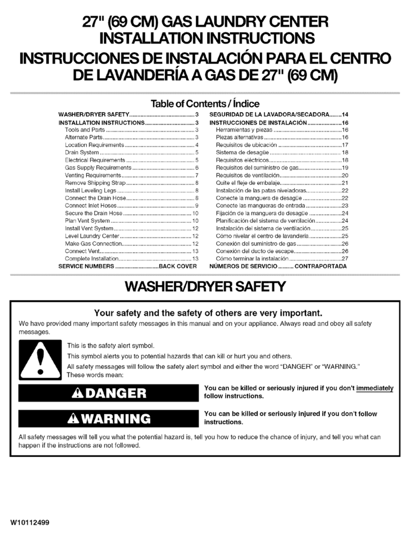 Kenmore 8789 - Elite HE3 7.0 cu. Ft. Electric Dryer User manual