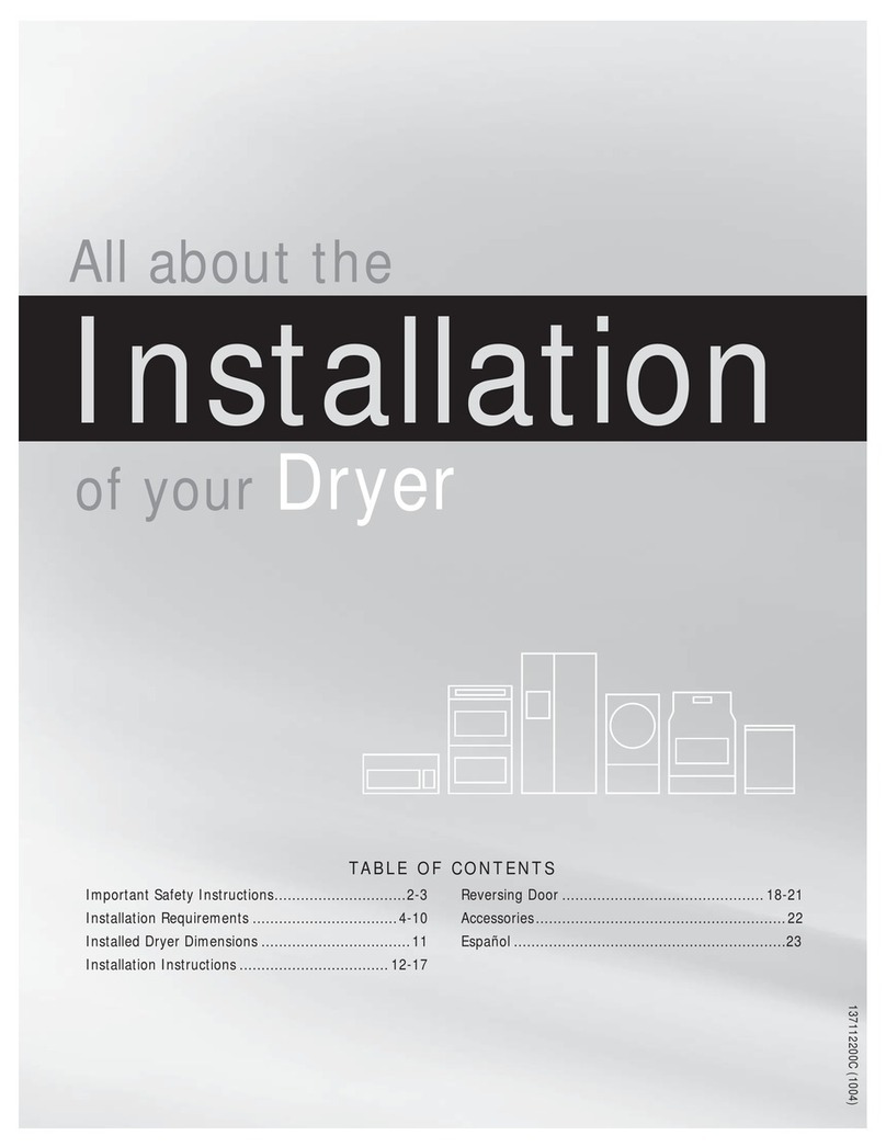 Frigidaire Affinity FAQE7001LB User manual