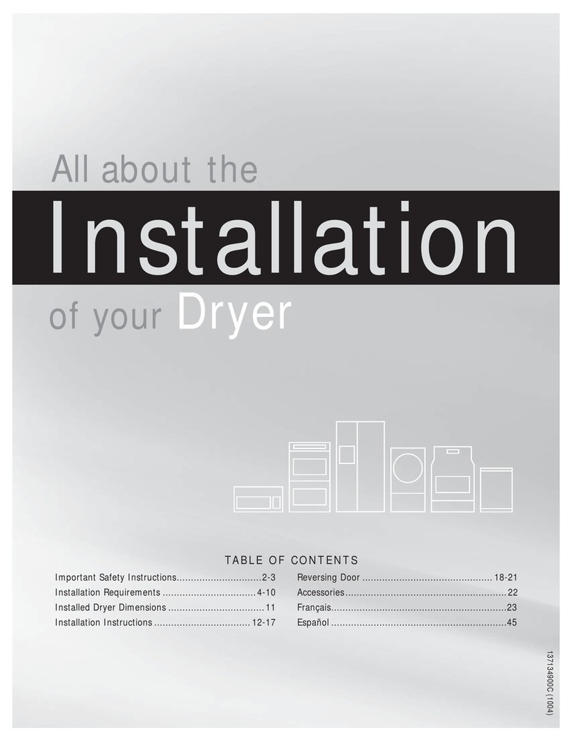 Frigidaire Affinity FAQG7001LB Installation