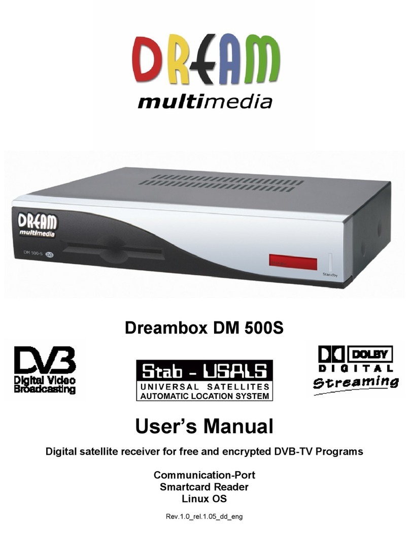 DREAM MULTIMEDIA DM 500-S User manual