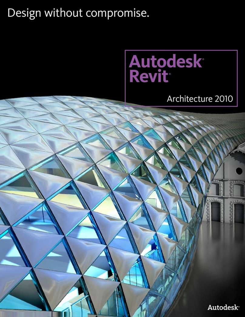 Autodesk REVIT ARCHITECTURE 2010 User manual Autodesk REVIT ARCHITECTURE 2010 User manual