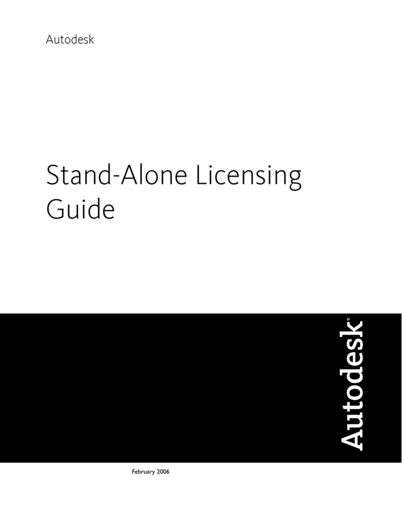 Autodesk STAND-ALONE LICENSING manual Autodesk STAND-ALONE LICENSING manual