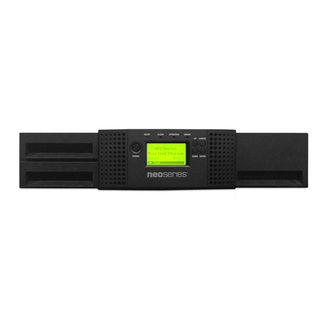 Tandberg Data REPLACE TAPE DRIVE IN T24 OR T48 User manual