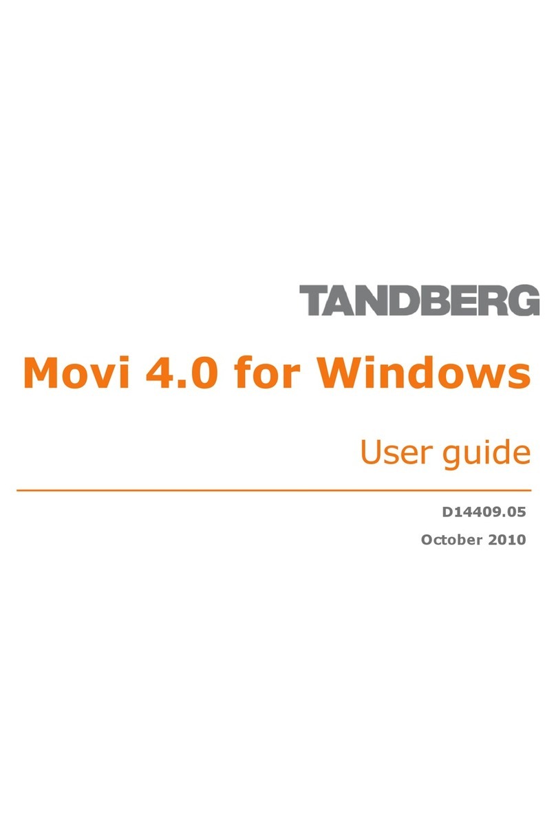TANDBERG MOVI 4.0 - FOR WINDOWS 10-2010 user guide