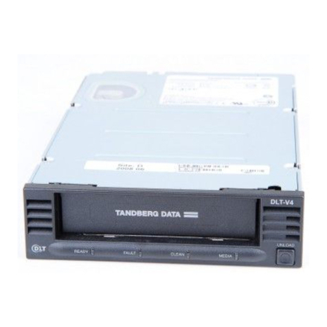 Tandberg Data DLT-V4 User manual