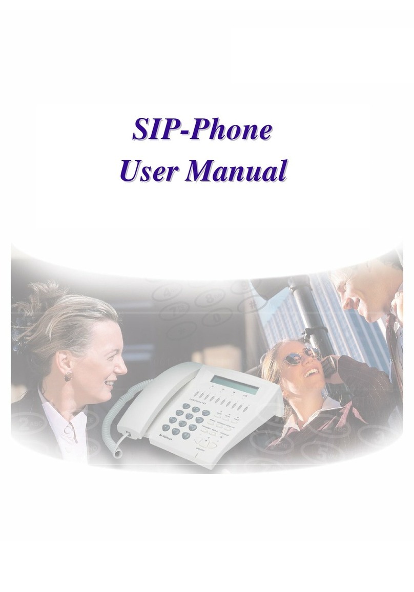 WELLTECH SIP PHONE LP101 manual