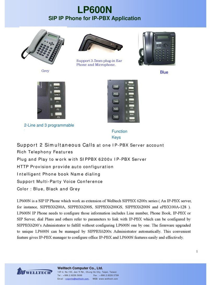 WELLTECH LP600N brochure