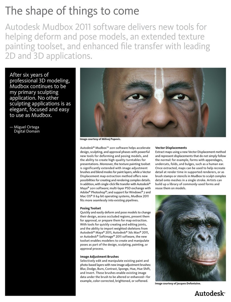 Autodesk AUTODESK MUDBOX 2011 brochure