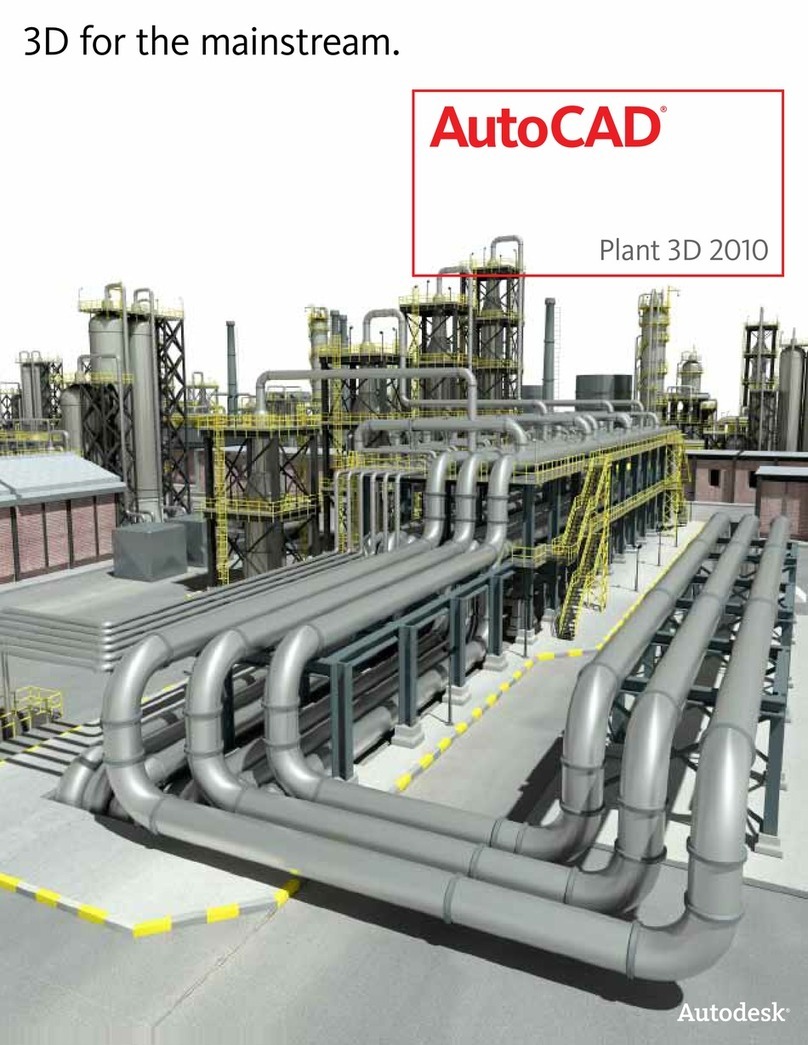 Autodesk AUTOCAD PLANT 3D 2010 User manual Autodesk AUTOCAD PLANT 3D 2010 User manual