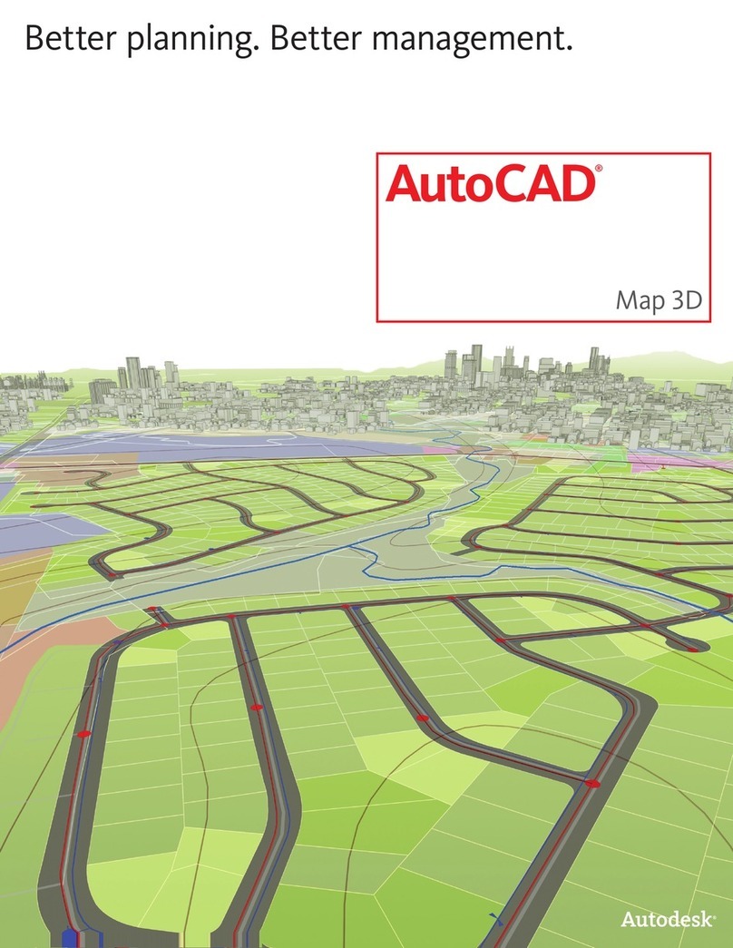 Autodesk AUTOCAD MAP 3D User manual