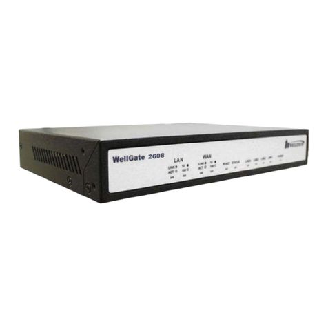 WELLTECH WELLGATE 26XX - V105 user manual
