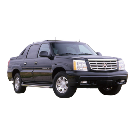 Cadillac ESCALADE EXT 2002 User manual