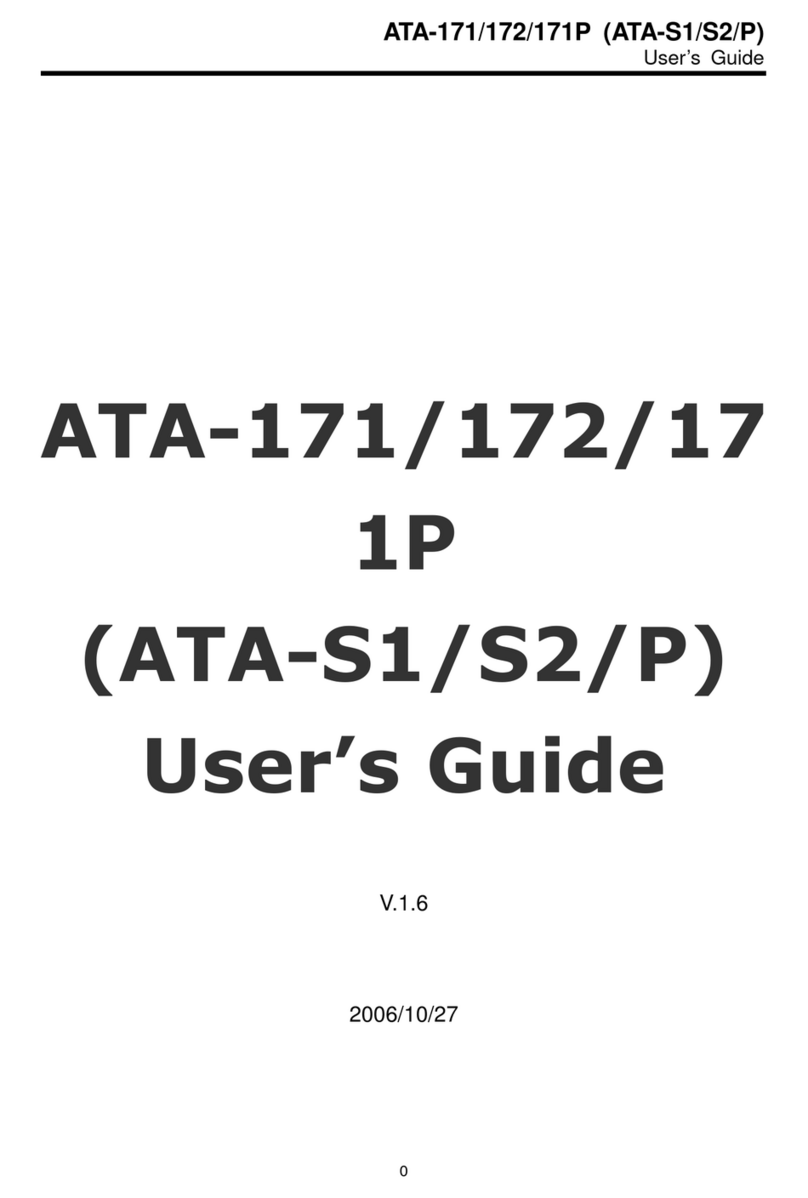 WELLTECH ATA-171 - V1.6 user guide