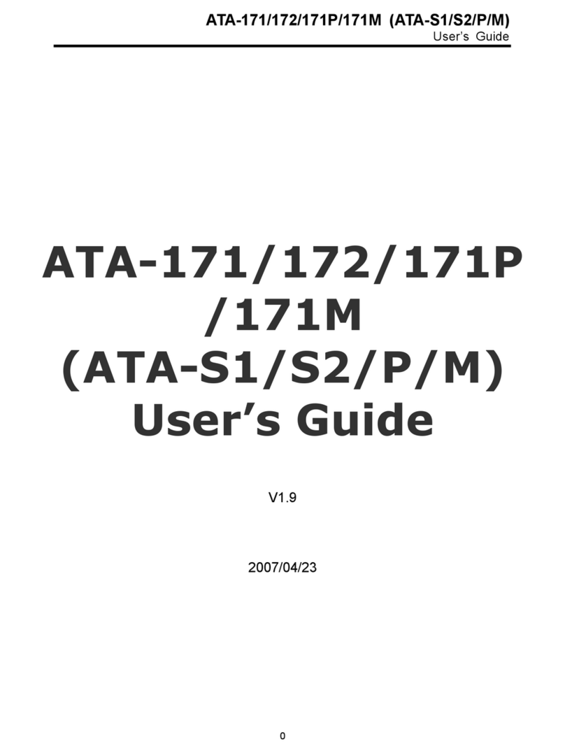 WELLTECH ATA-171 - V1.9 manual WELLTECH ATA-171 - V1.9 manual
