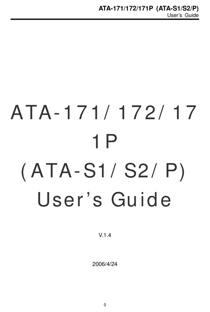 WELLTECH ATA-171 - V1.4 User manual