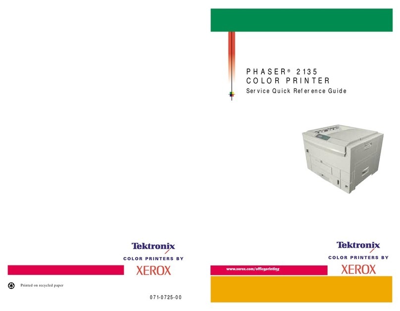 Xerox 2135N - Phaser Color Laser Printer User manual