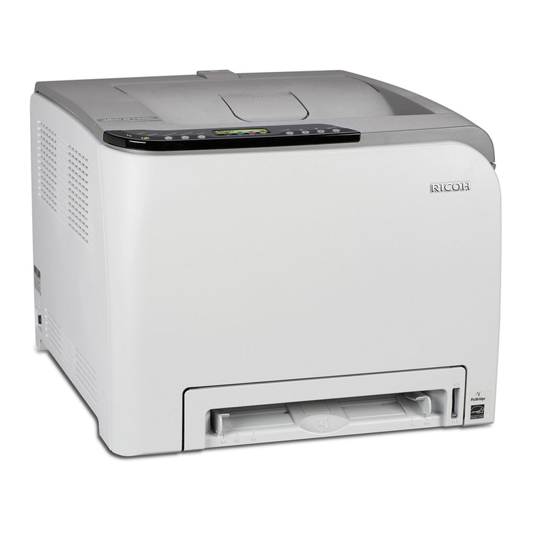Ricoh Aficio SP C232DN User manual