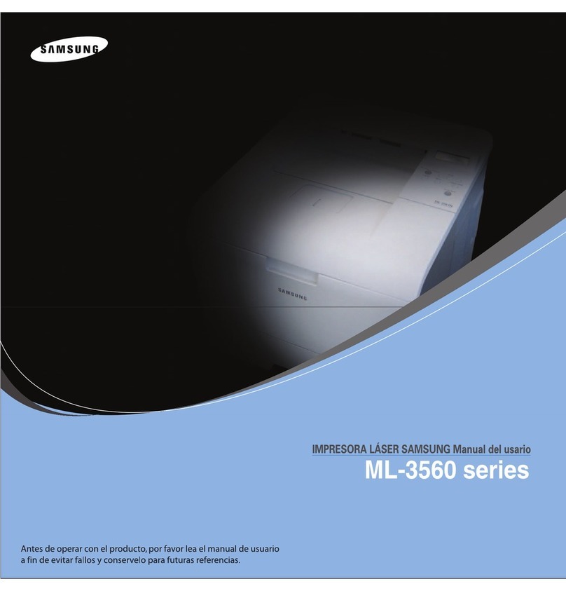 Samsung 3561ND - B/W Laser Printer User guide
