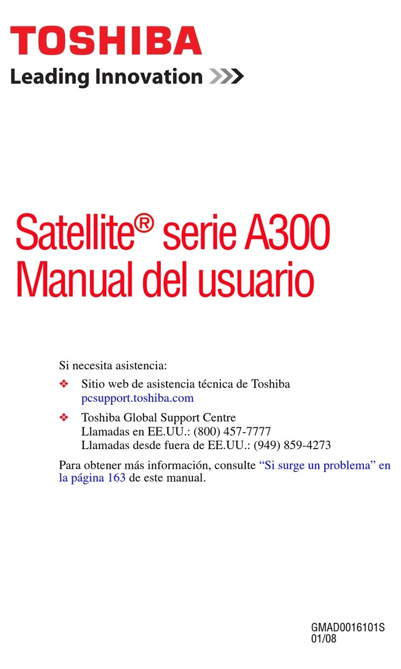 Toshiba A305D-S6886 User guide