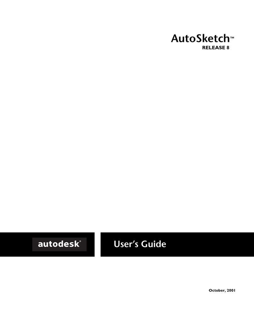 Autodesk AUTOSKETCH 8 User manual Autodesk AUTOSKETCH 8 User manual