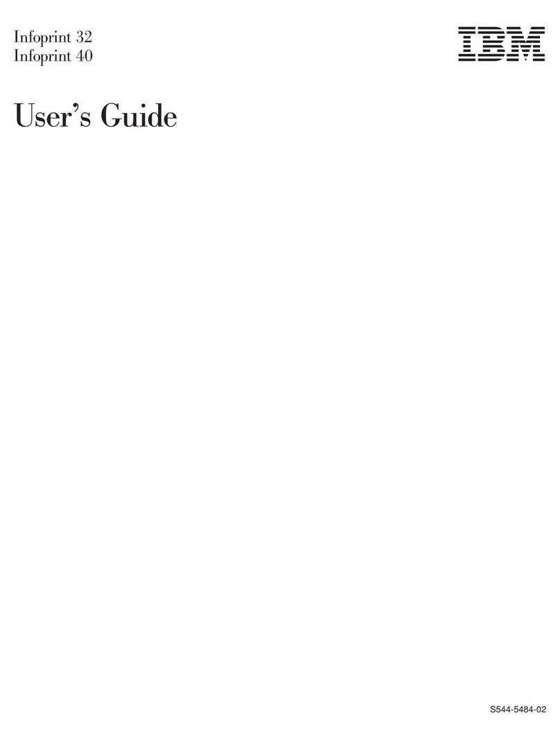 IBM 4332-004 - InfoPrint 40 B/W Laser Printer User manual IBM 4332-004 - InfoPrint 40 B/W Laser Printer User manual