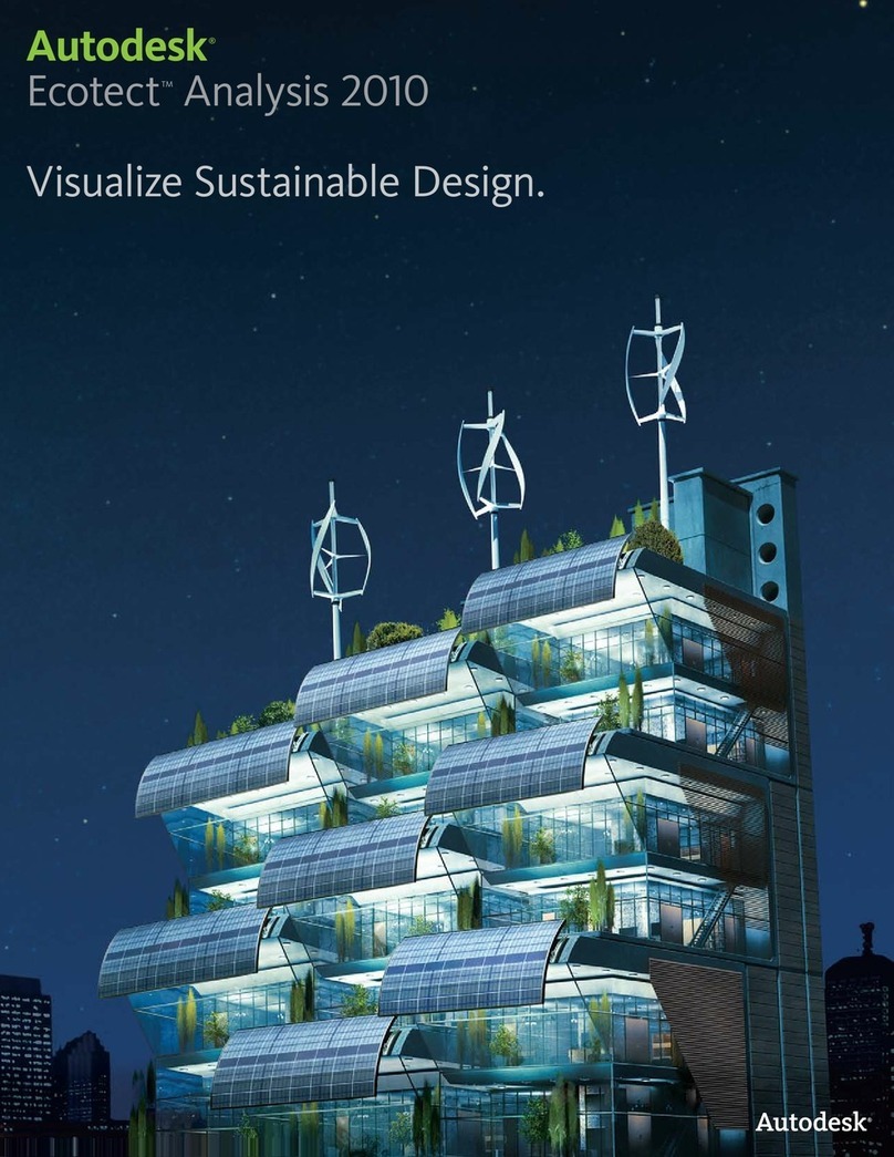 Autodesk ECOTECT ANALYSIS 2010 User manual
