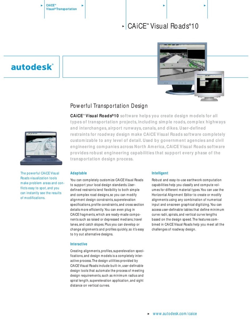 Autodesk CAICE VISUAL ROADS 10 brochure