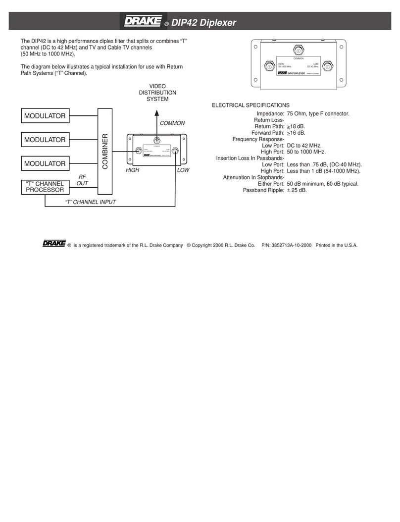 DRAKE DIP42 datasheet