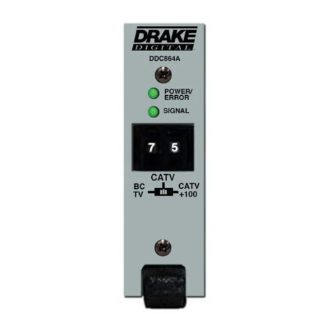 DRAKE DDC864A manual