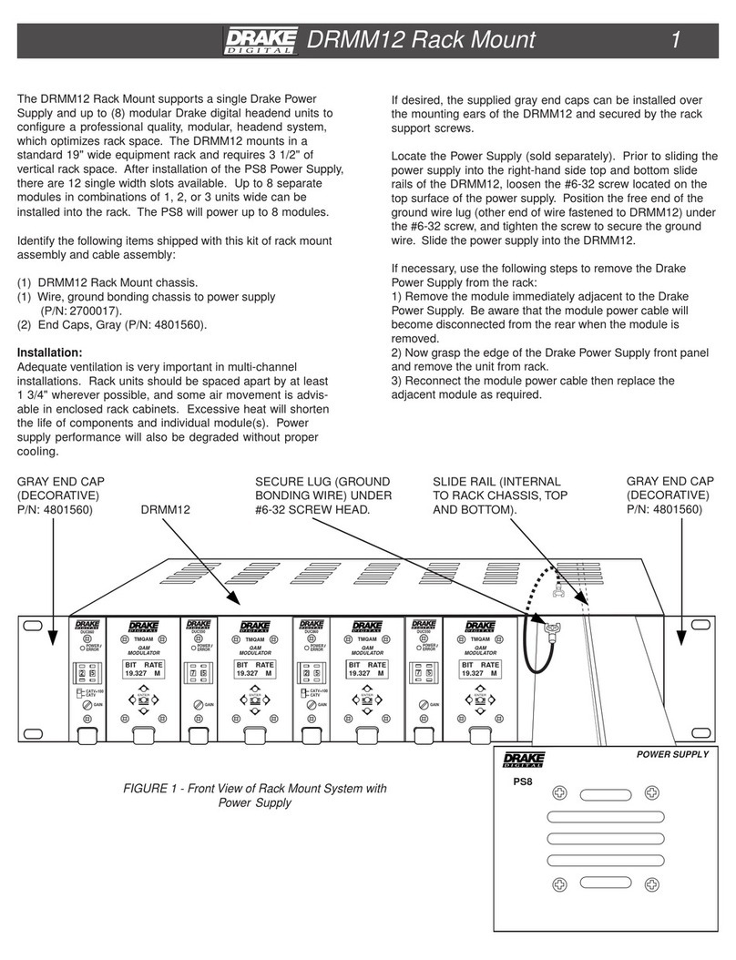 DRAKE DRMM12 User manual