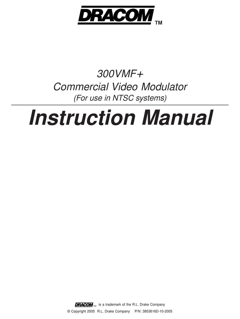 DRAKE 300VMFPLUS User manual
