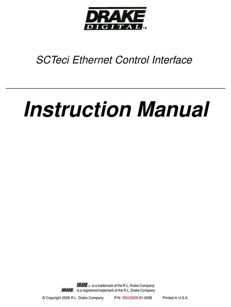 DRAKE SCTECI instruction manual