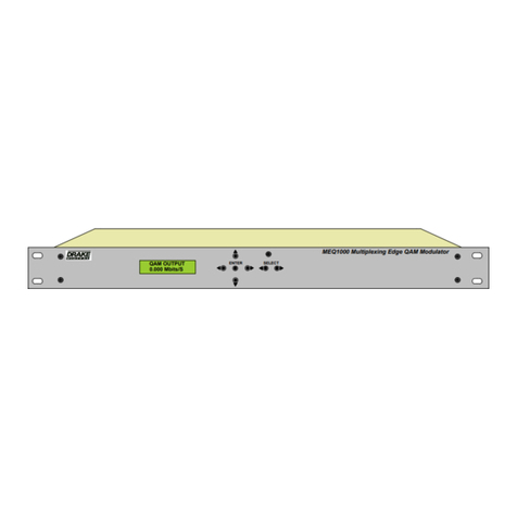 DRAKE MEQ1000 User manual