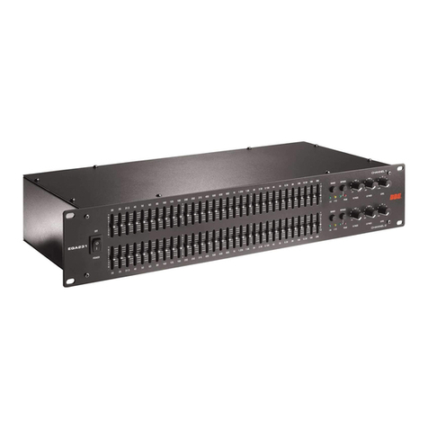 BBE EQA131 User and reference manual