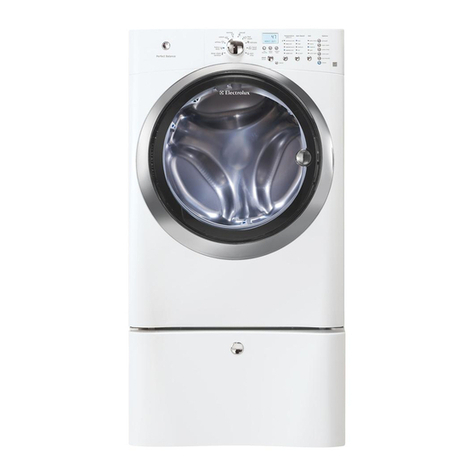 Electrolux EIFLW55HIW - 27" Front-Load Washer Instruction Manual