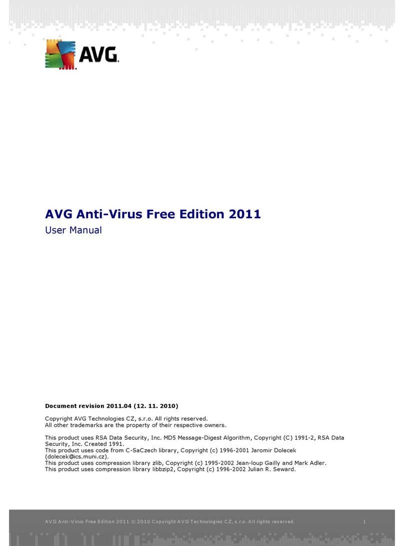 AVG ANTI-VIRUS FREE EDITION 2011 - REV 2011.04 user manual