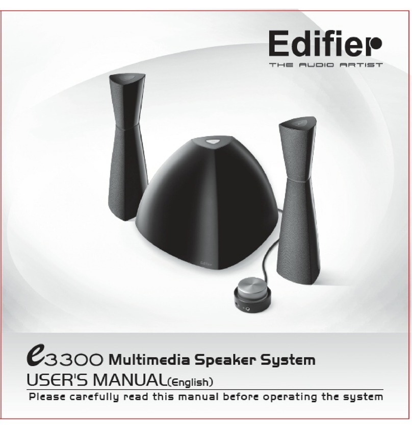 EDIFIER E3300 User manual