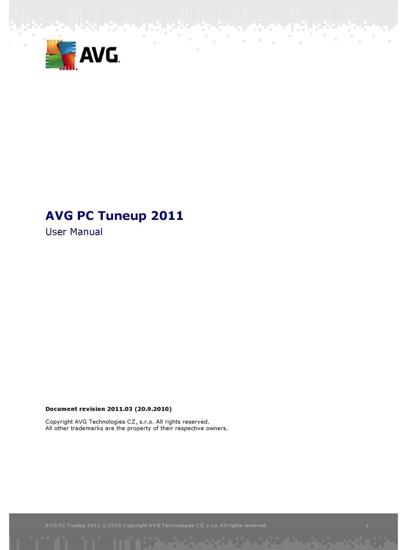 AVG ANTI-VIRUS 2011 - REV 2011.03 User manual