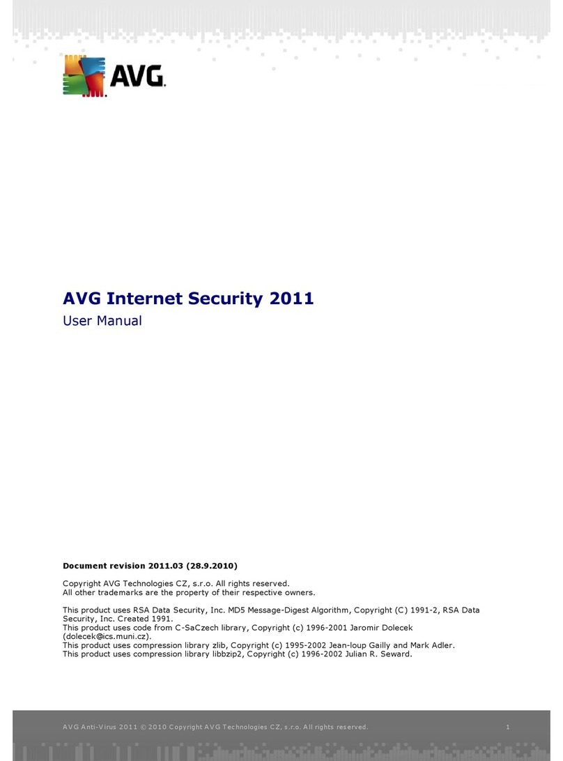 AVG ANTI-VIRUS 2011 - REV 2011.03 user manual