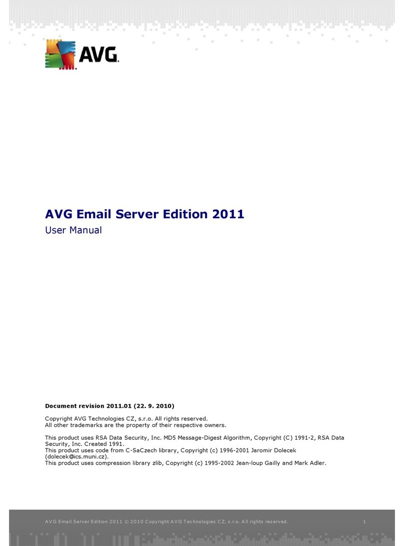 AVG ANTI-VIRUS BUSINESS EDITION 2011 - REV... user manual