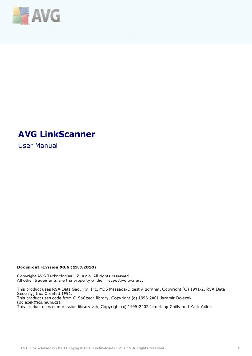 AVG LINKSCANNER user manual